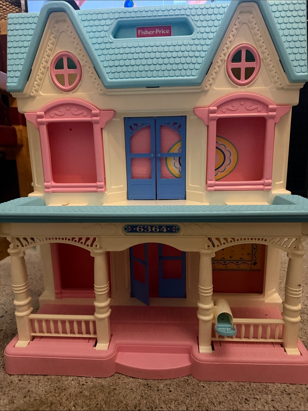 Fisher-Price Pink and Light Blue Dream Dollhouse